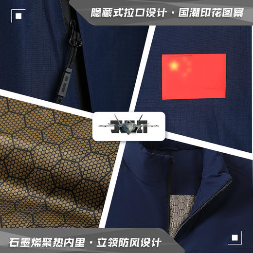 【藏蓝色羽绒马甲】90鸭绒石墨烯轻薄外穿男女同款羽绒马甲 ZM 商品图3