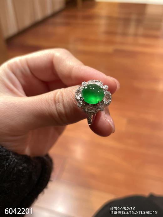 6042201，蛋面戒指。具体价格微信咨询 商品图2