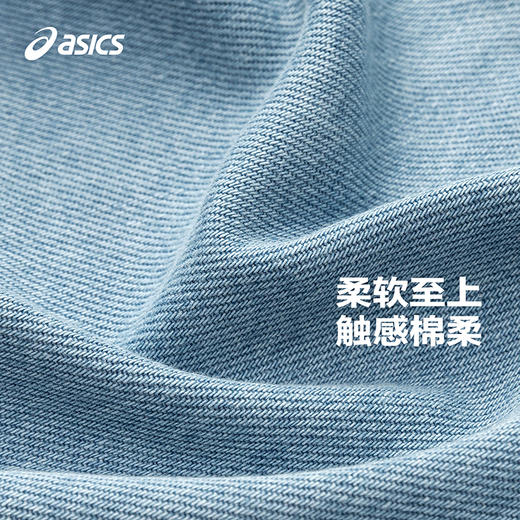 【商场同款】ASICS/亚瑟士儿童2026新款潮流廓形牛仔马甲柔软舒适 商品图2