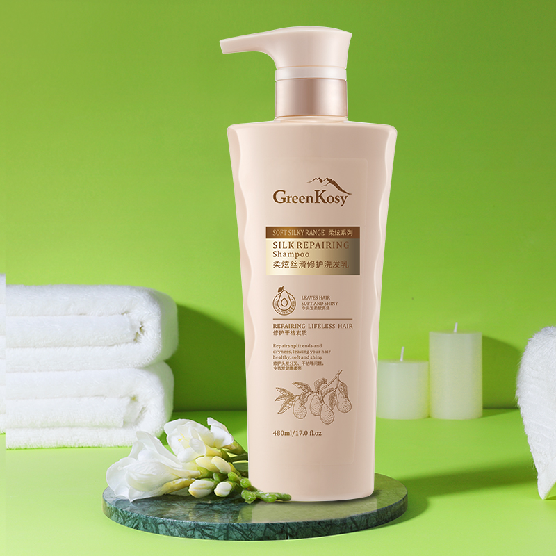 澳洲品牌绿色溪谷柔炫丝滑修护洗发水480ml-0544