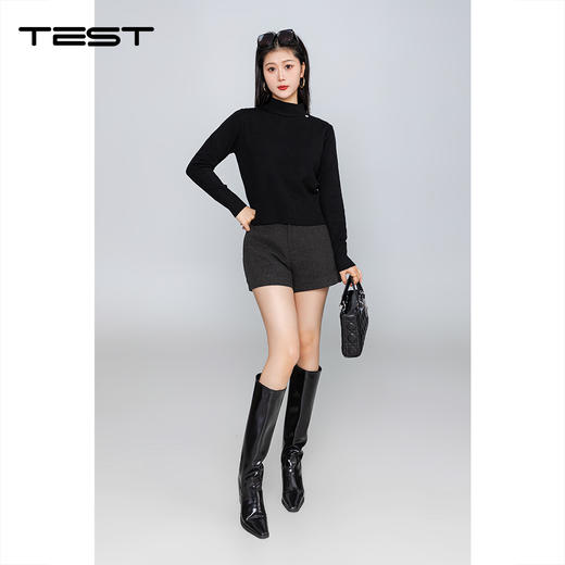 冬上新时尚修身优雅柔软舒适打底衫1254172 商品图2