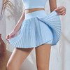 【限时秒】YOGACODE【火树银花系列】假两件瑜伽短裙女高腰松紧网球裙防走光带口袋百褶裙DWD116011 商品缩略图0