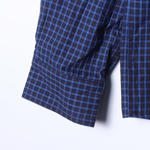 26CS11SDSA男士秋冬新款痞帅男装休闲百搭小格子设计翻领长袖衬衫百搭 商品图4