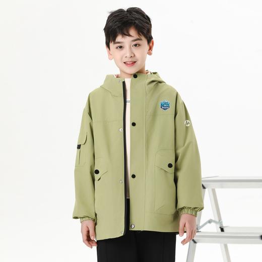 【MQD】【170】童装男女童风衣春季新款儿童户外露营大口袋防水工装风外套 商品图3