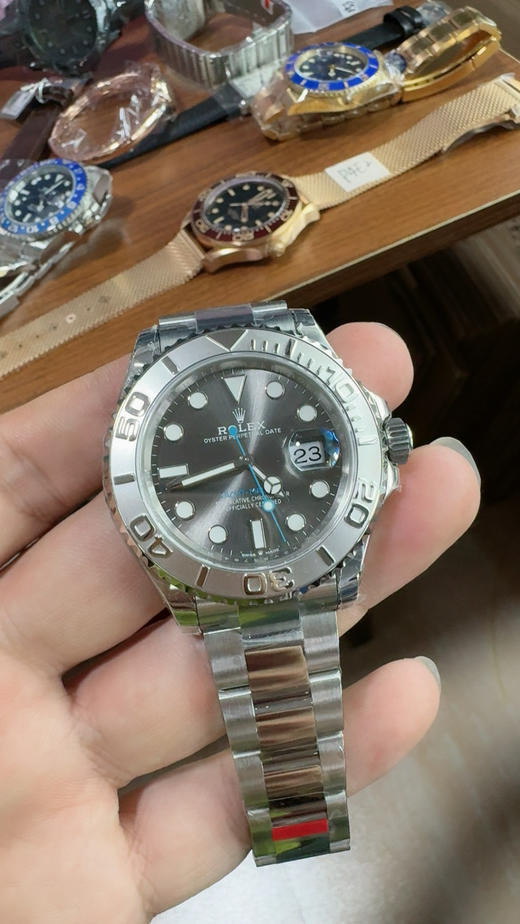 VS Factory 封神推荐｜劳力士游艇名仕型，市场顶版本震撼登场！满血版一体机芯3235➕41毫米➕904进口全钢➕正品原版开模❕❕Vs强冰蓝夜光加持，暗夜也能绽放璀璨锋芒，一眼沦陷的腕间奢品‼️ 商品图11