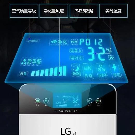 德国ACETIDE空气净化器  家用负离子除甲醛 卧室杀菌 公室除二手烟除臭味 商品图3