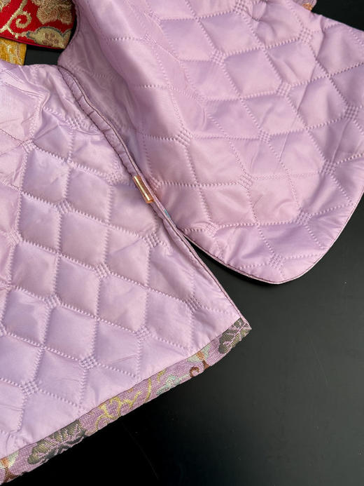 【79.9特惠】新中式夹棉马甲 ， 高级感十足的吉祥花纹，让人一眼沦陷的东方高级感。【G】【3-7天发货】 商品图8