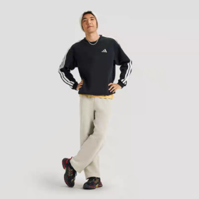 【春上新】【新品上新】7楼Adidas阿迪达斯三条纹新年款马年柔软套头衫2026春男卫衣KR2514   吊牌价：549