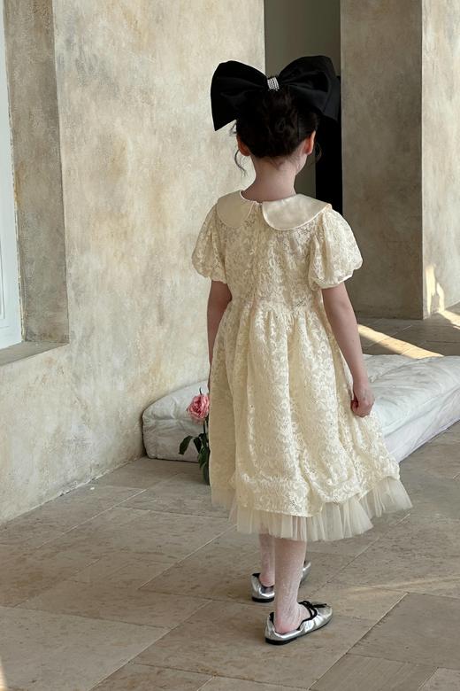 米白蕾丝裙 商品图3