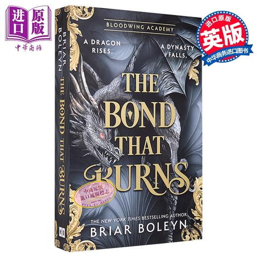 【中商原版】血翼学院系列 第2部 灼热之契 浪漫奇幻故事 The Bond that Burns 英文原版 Briar Boleyn 商品图0