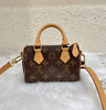 LV speedy nano 老花 斜挎包 商品缩略图1