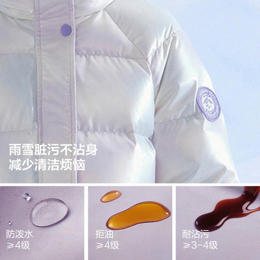 笛莎Deesha 童装女童亮面羽绒服2025年冬季新款女孩儿童时尚保暖外套 商品图1