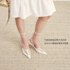 lost in echo2026春夏新款时髦摩登风尖头芭蕾绑带小猫跟高跟鞋女 商品缩略图2