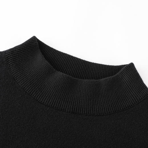 GXG男装【舒适百搭】冬季柔软亲肤时尚潮流男式圆领打底衫毛衣K&C 商品图4