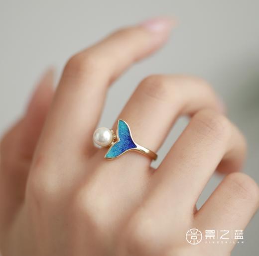 【彼达思】蓝漪戒指 商品图1