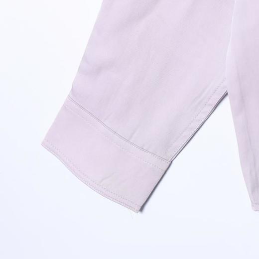 OAS2828SDSA秋冬新款痞帅男装设计师纯色亲肤翻领长袖衬衫超柔休闲衬衣 商品图4