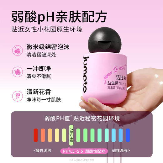 洁比兔私处洗护液日常温和洗护清洁去味平衡菌群私密处出差旅行装清洗液 商品图4