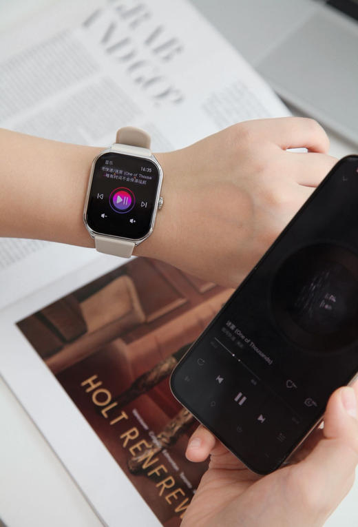 创维Watch 5 Pro智能手表 ，24小时监测心率、血压、血氧检测，1.96英寸高清超薄屏【G】 商品图3