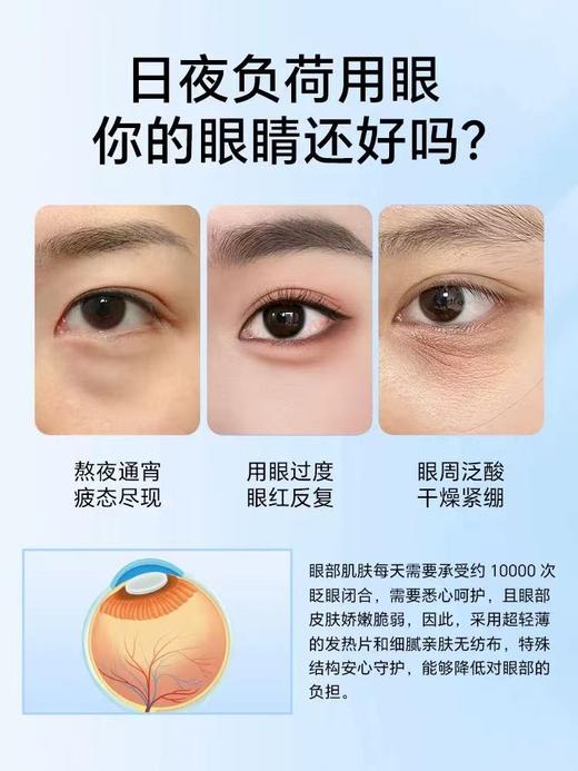 【39元/盒 79元/2盒 148元/4盒】好视力蒸汽热敷眼罩 （10-45岁使用）【够意思】 商品图3