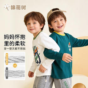 ⁵19.9元/件【大童男长袖T恤】TMQD233017橙色W23【棉花树】 YY05-QTT-AYD