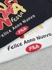 F011613男女情侣款连帽卫衣26春新年款时尚休闲宽松针织套头上衣 商品缩略图6