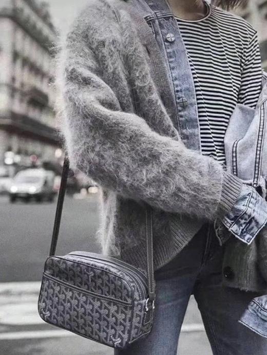 一店k 狗芽相机包毒有的高级感！低调小姐姐的樶--爱！复古老钱感 情侣同款 大胃王巨能装！出门旅游的好搭子 商品图2