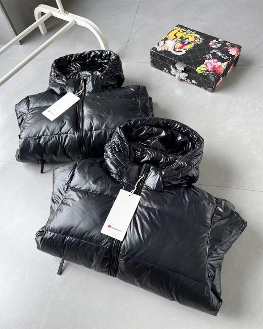 F011621欧阳娜娜同款新款经黑金羽绒服连帽男女情侣款 商品图2