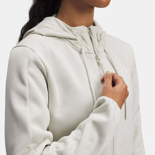 安德玛（UNDERARMOUR）|（新款）2025F/W女抓绒夹克 1378850-110 商品图1