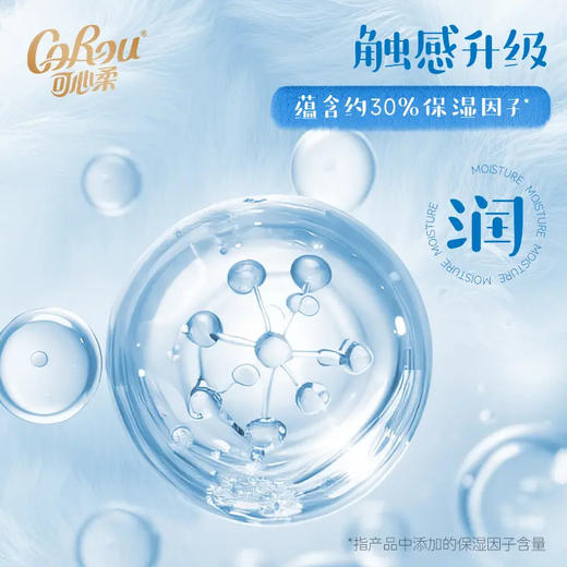 【限量秒杀】可心柔保湿小绒巾手帕纸便携小包随身装云柔餐巾纸10抽30包 商品图3