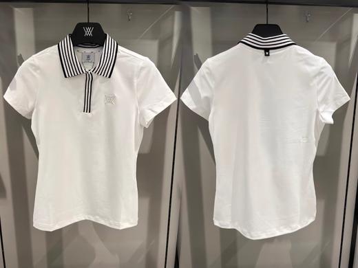 AN家新款女士双色短袖上衣来啦！原厂高品质❗️面料客供，舒适轻盈的弹力面料，吸湿排汗功能卓越，贴身穿滋养肌肤，干爽舒适！ 商品图1