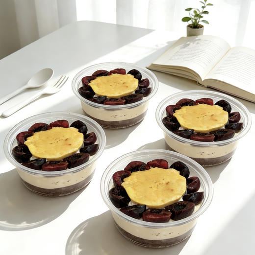 巧克力车厘子焦糖布蕾蛋糕 商品图1