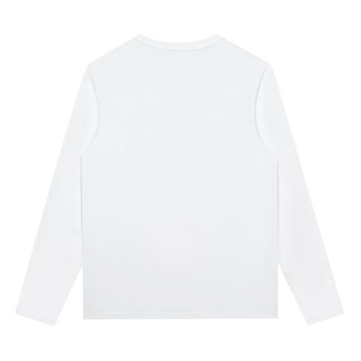 GXG男装【蓝色小车】秋季简约字母纯棉长袖t恤男宽松百搭打底衫K&C 商品图1