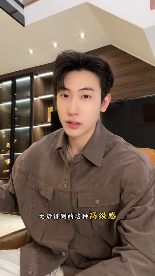 25207SDSA男士秋冬新款痞帅男装设计师明线拉链口袋设计翻领夹克外套 商品图0