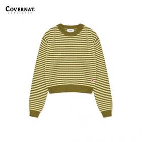 【春上新】【6折】6楼COVERNAT女士羊绒混合露脐针织衫吊牌价759折后价455