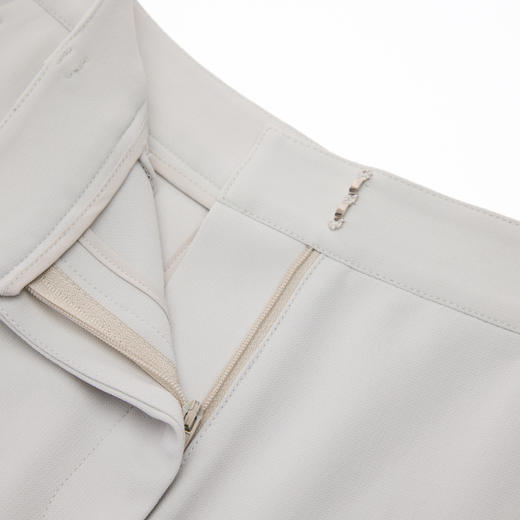 商场同款PURE TOUCH女装26春夏新款高腰西装裤微喇垂顺长裤三醋酸 商品图7