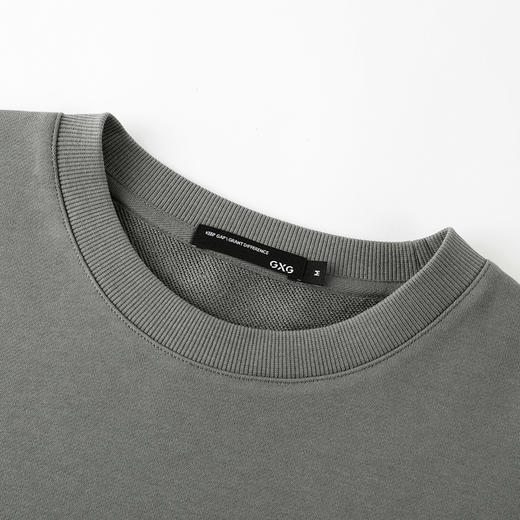 GXG男装【100%棉】春季卡通眼镜小猫情侣款圆领卫衣K&C 商品图11