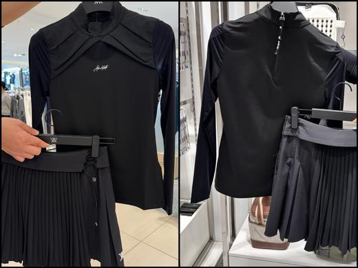 Anew*家新款女士薄款冰丝🧊长袖上衣来啦！看清楚了，胸线上侧的褶皱➕网纱是这种松弛的美，是自然的高级设计感！ 商品图1