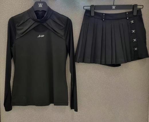 Anew*家新款女士薄款冰丝🧊长袖上衣来啦！看清楚了，胸线上侧的褶皱➕网纱是这种松弛的美，是自然的高级设计感！ 商品图0