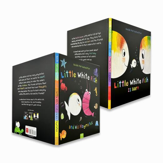 Little White Fish and His Playmates/ Is Born 精装两本 商品图0