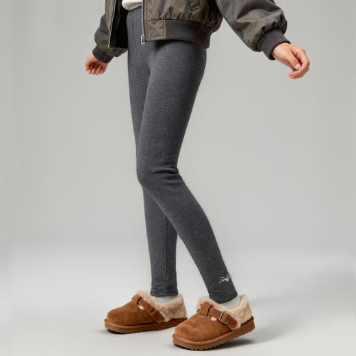 笛莎Deesha  女童裤子2025年冬季新款中童女孩儿童洋气休闲风针织打底裤 商品图1