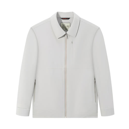 【户外茄克】柒牌男装2026春季新品立领无缝冲孔简洁利落夹克衫130K70660 商品图4