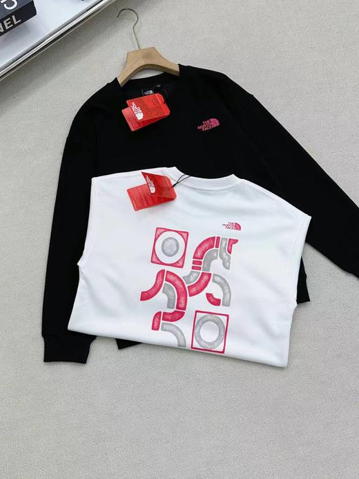 F011611新款马年圆领卫衣男女情侣款运动户外休闲针织上衣 商品图3