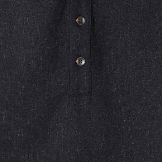 61079SDSA男士秋冬新款痞帅男装简约纯色半纽扣翻领设计长袖T恤百搭潮 商品图2