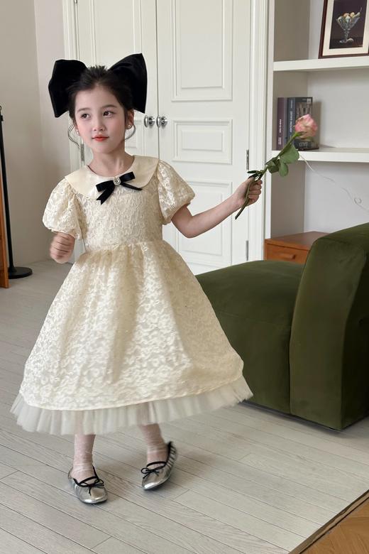 米白蕾丝裙 商品图4