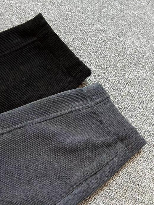 F011630纯色小马刺绣抽绳系带休闲裤男女同款 商品图11