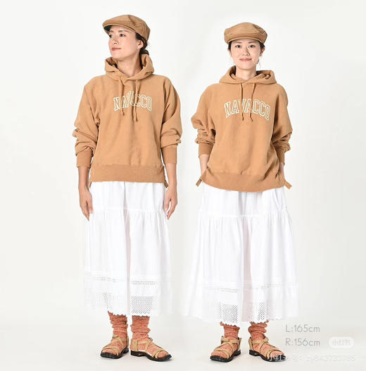 【周末秒杀 直接调价 下单即可】45R 日系复古 做旧风 连帽加绒 卫衣［前短后长］ 商品图6