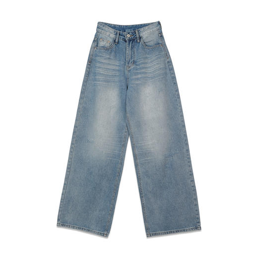 极简猫须水洗直筒裤-纪念日百货门店同款168997051 商品图4