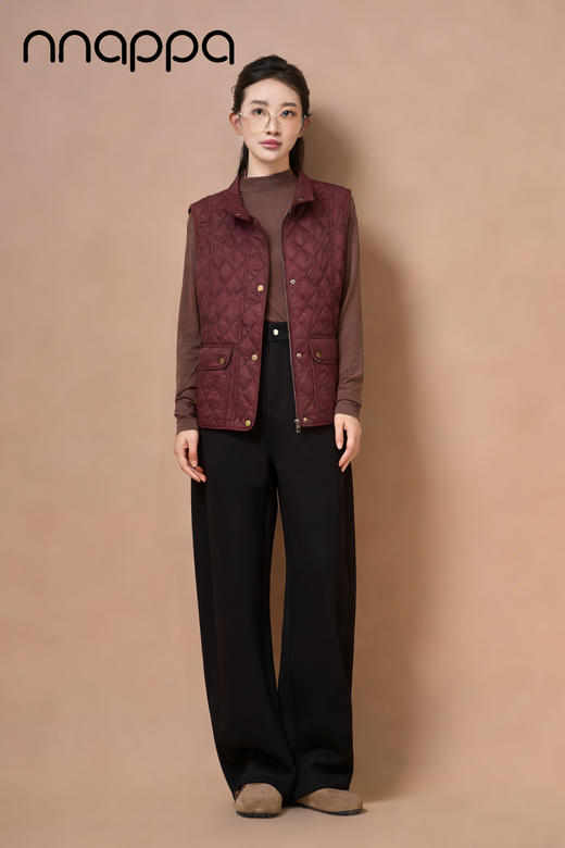 菱形格收腰女马甲CA7352 商品图2