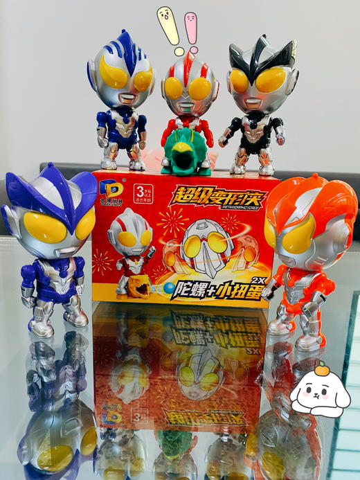 🔥年末清仓❗️某宝一个25.9！今天清仓3个💰29.9！正版授权【新春版超人变形侠盲盒】😍！疯转陀螺战神孩子王的社交密码！新年礼物🎁 商品图1