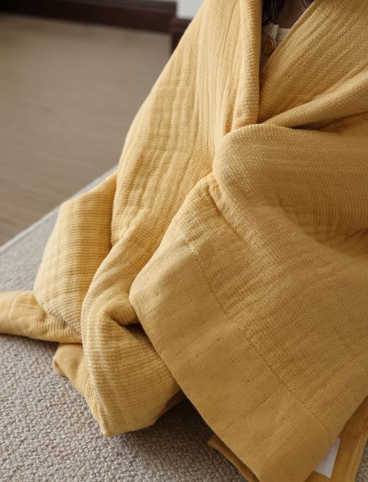 【越洗越柔】棉小铛纯棉皱皱纱毛巾+浴巾；婴儿面巾级纱布材质，新疆长绒棉超强吸水力；湿水更软、透气易干、拒绝细菌螨虫和异味！ 商品图6